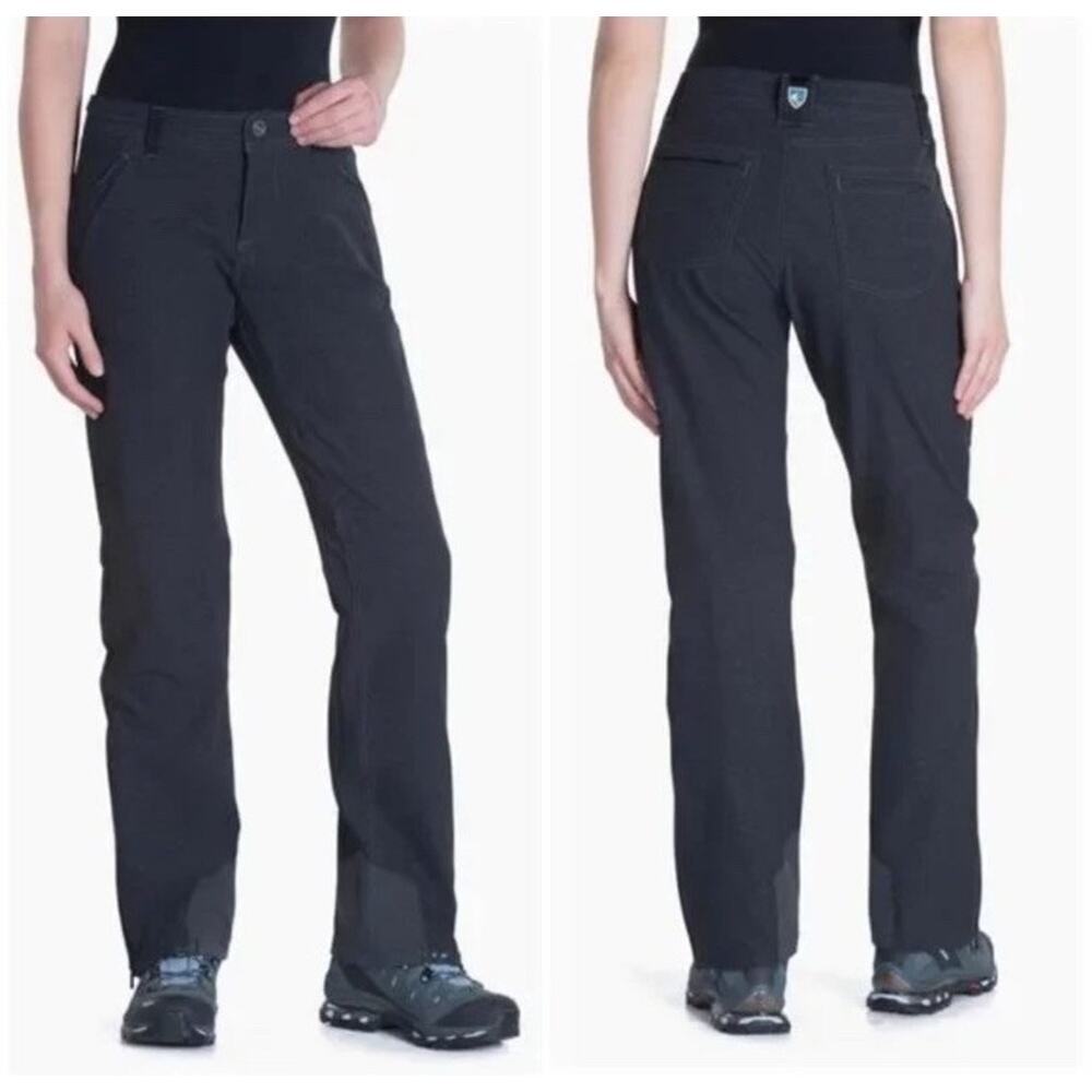 KUHL Klash Gotham Women's Size 14 Short Dark Gray Hiking Pants Gorpcore Outdoors